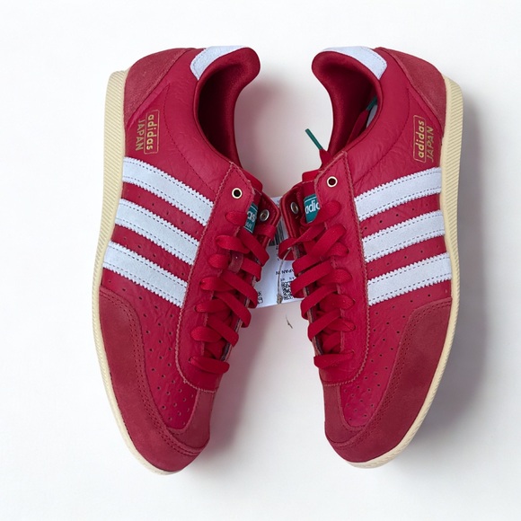 Size 10w - Adidas Japan Better Scarlet Off White Red IG4507 Women’s Brand New - Picture 7 of 9